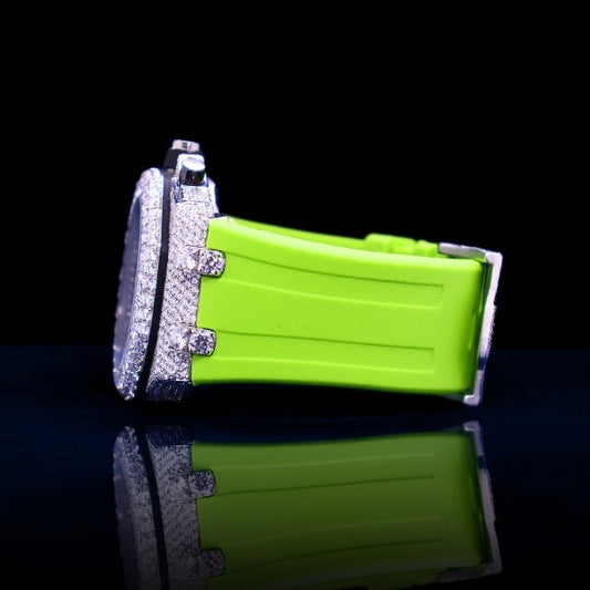 Moissanite AP inspire Icy Volt Master watch
