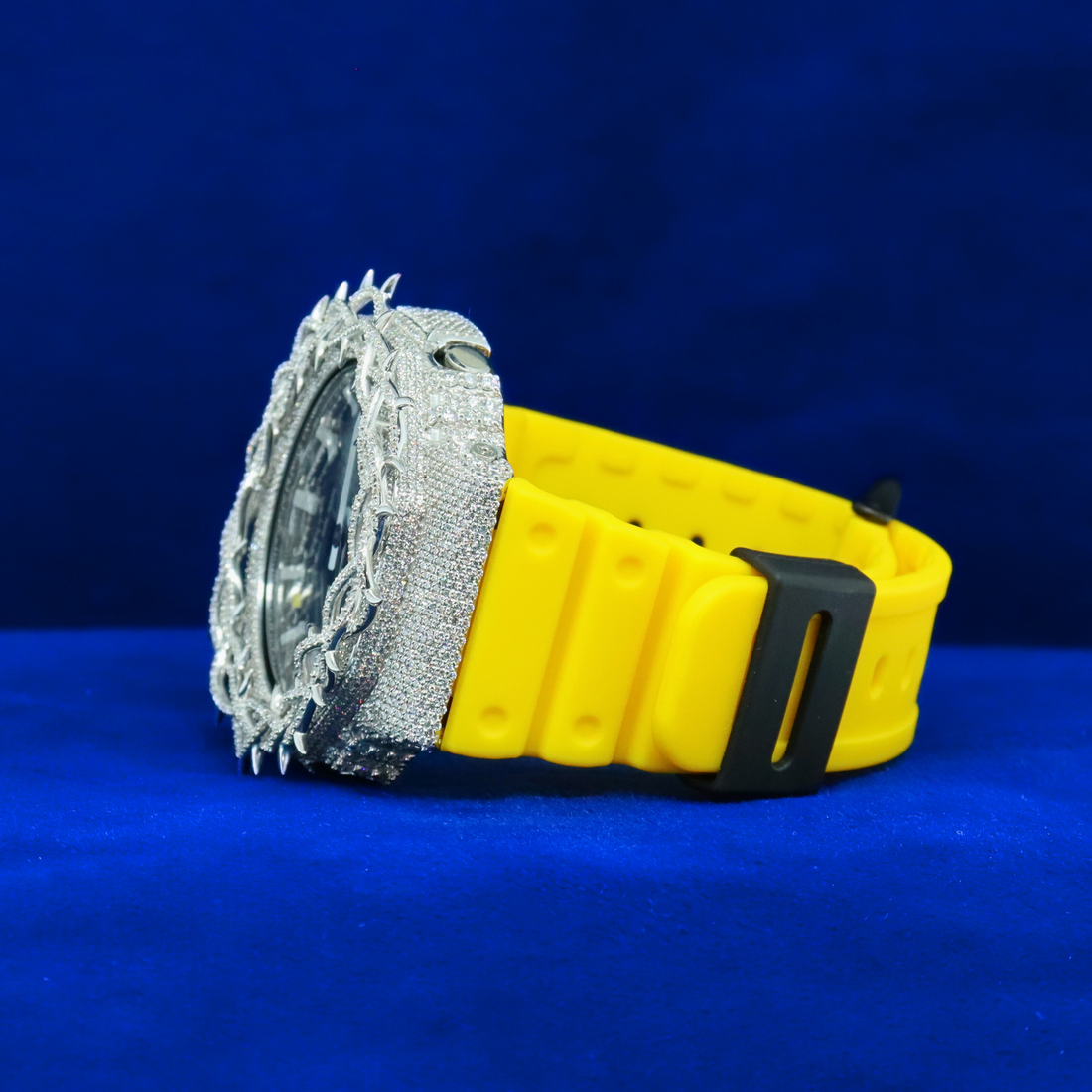 14k/18k-moissanite G-shock customization Yellow Blaze watch
