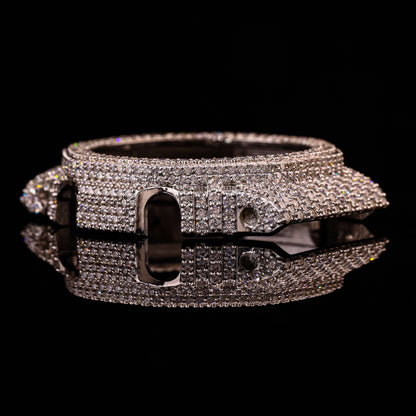 Double Row Flooded Diamond G-Shock Bezel
