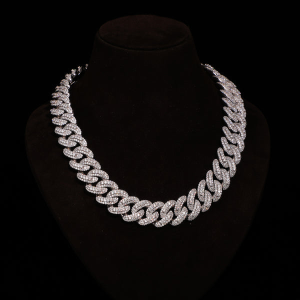 Micro Pavé Iced Cuban Chain – Diamond Look Luxury Chain