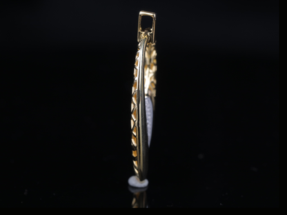 Luxury Diamond Crescent Pendant in Gold & Silver | 18K, 14K, 10K Designer Pendant