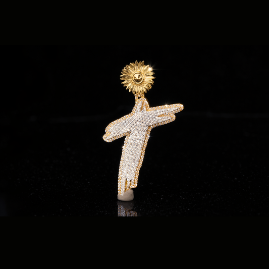 Iced Out Jesus Piece Pendant – 18K 14K 10K Gold Religious Diamond Necklace