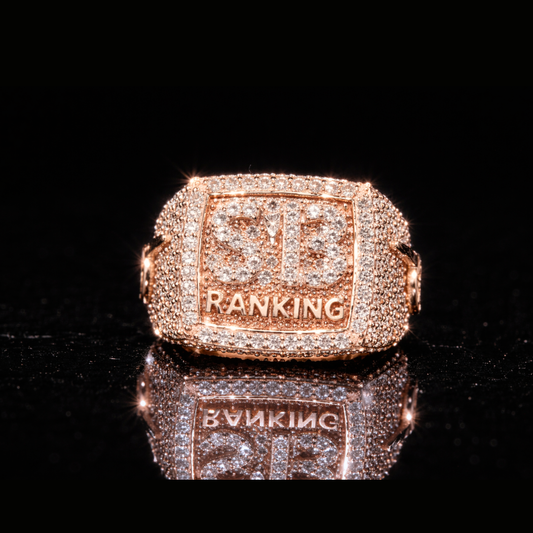 Custom Iced Out Name Ring – 18K 14K 10K Gold Championship Style Ring