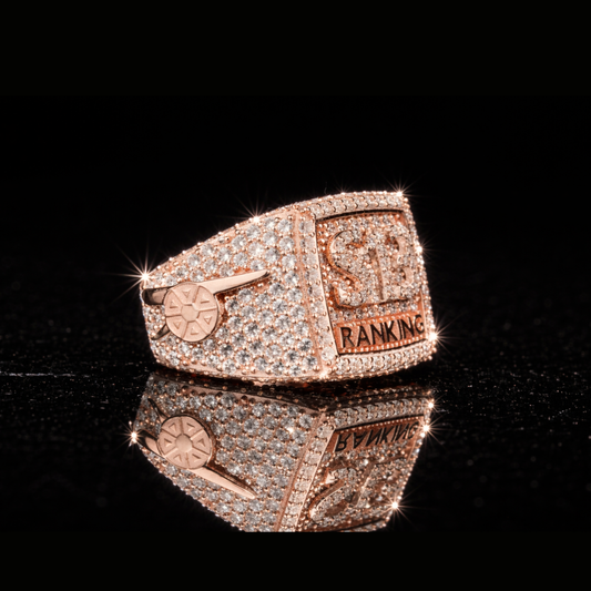 Custom Iced Out Name Ring – 18K 14K 10K Gold Championship Style Ring