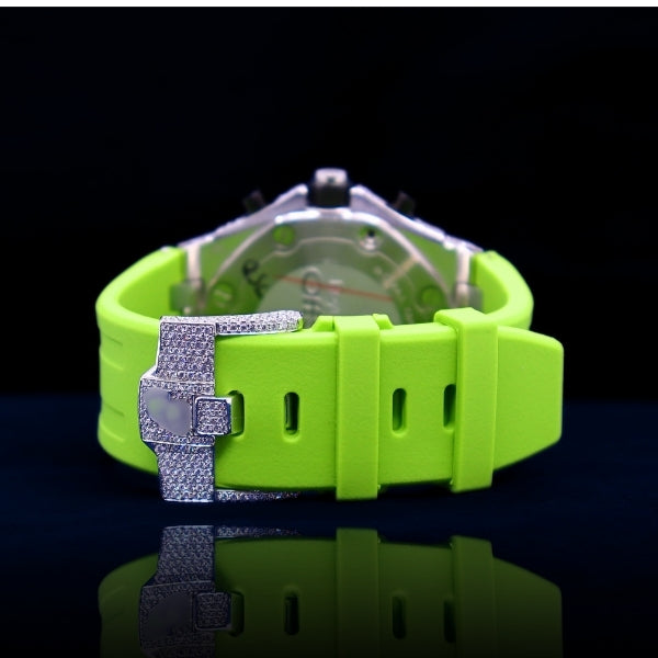 Moissanite AP inspire Icy Volt Master watch