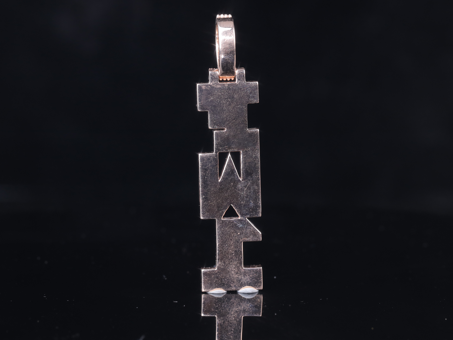 Diamond Initial Letter Pendant in Gold & Silver | 18K, 14K, 10K Custom Alphabet Pendant