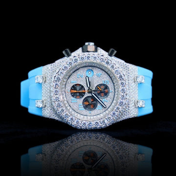 Moissanite AP inspire Blue  Iced Frost Phantom