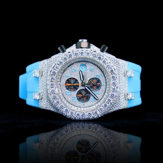 Moissanite AP inspire Blue  Iced Frost Phantom