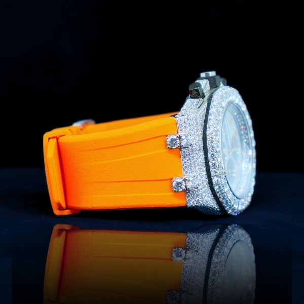 Moissanite AP inspire Orange Iced Blaze Phantom