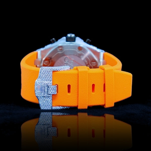 Moissanite AP inspire Orange Iced Blaze Phantom