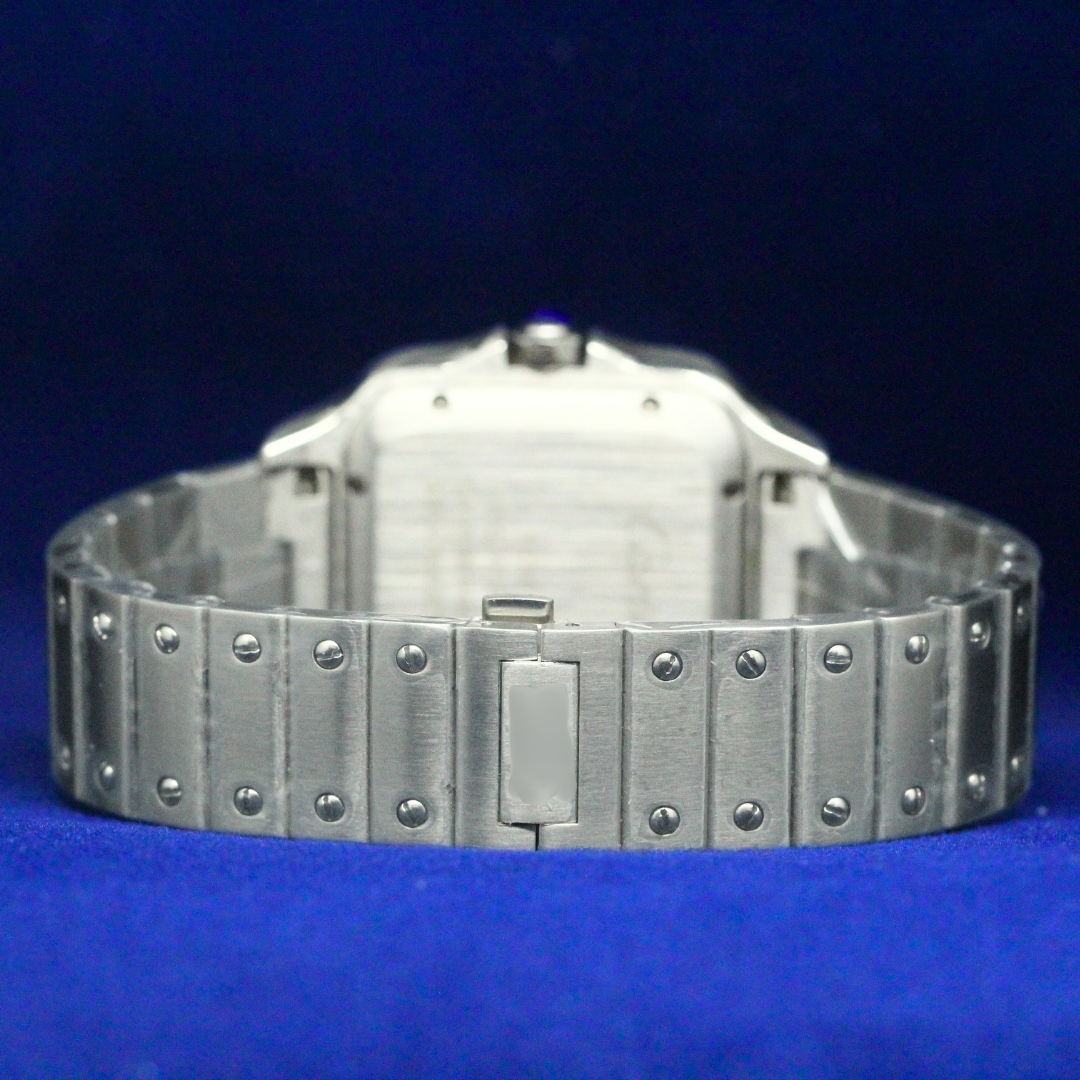 BLACK ROMAN SQUARE CASE WATCH
