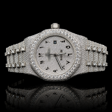Hip Hop Moissanite AP-Style Watch