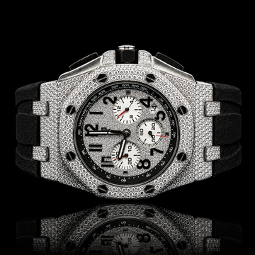 MOISSANITE AP INSPIRE LUXURY DIAMOND CHRONOGRAPH WATCH