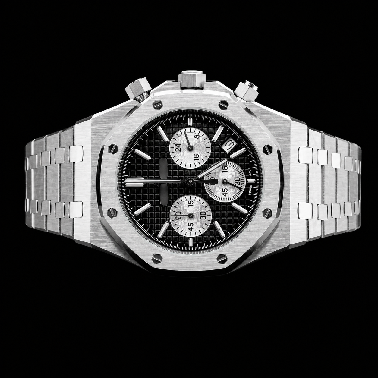 Black Dial Prestige Chrono