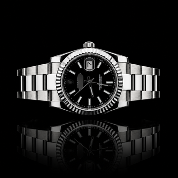 Sleek Black Dial Watch