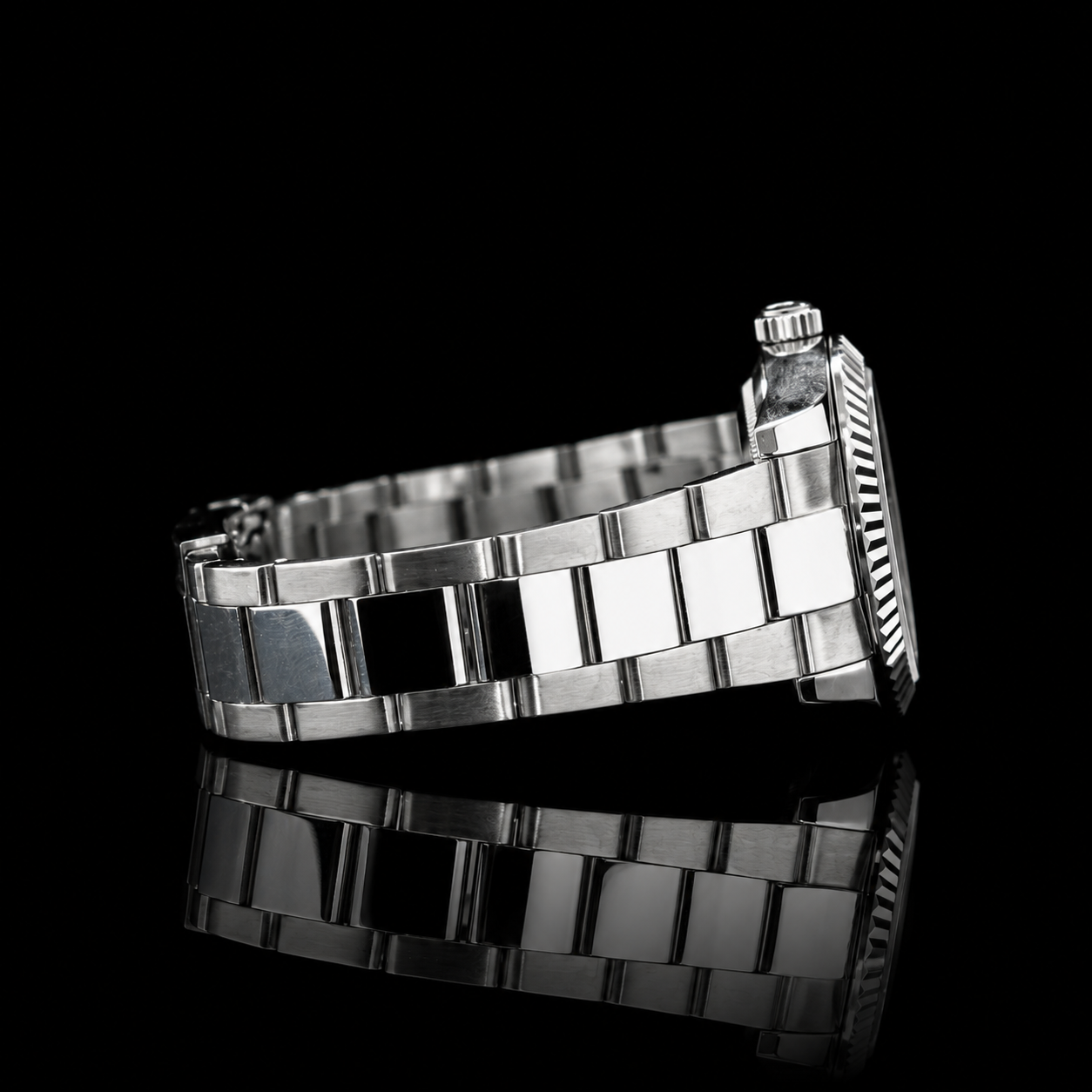 Sleek Black Dial Watch