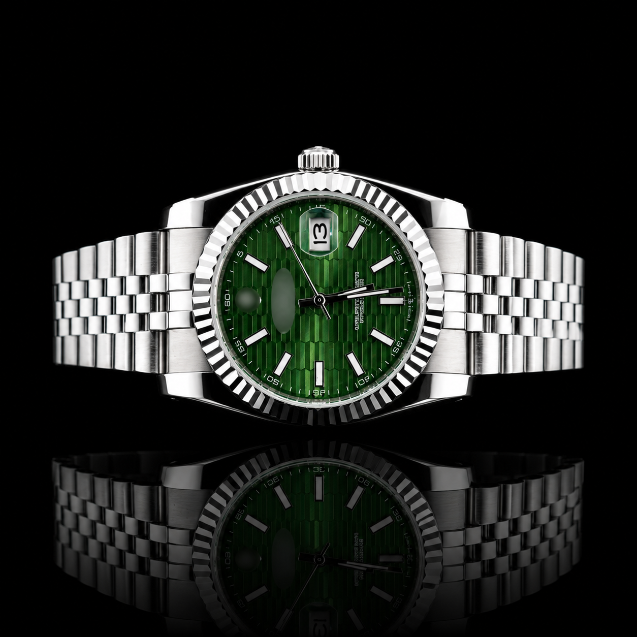 Luxury Green Dial Watch