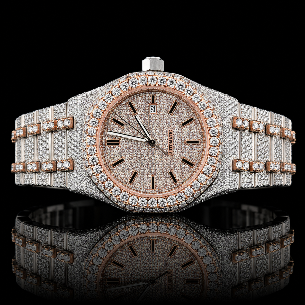 MOISSANITE AP INSPIRE ICE SUPREME WATCH