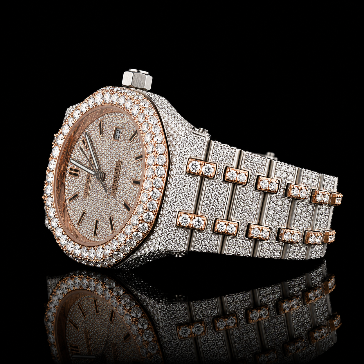 MOISSANITE AP INSPIRE ICE SUPREME WATCH