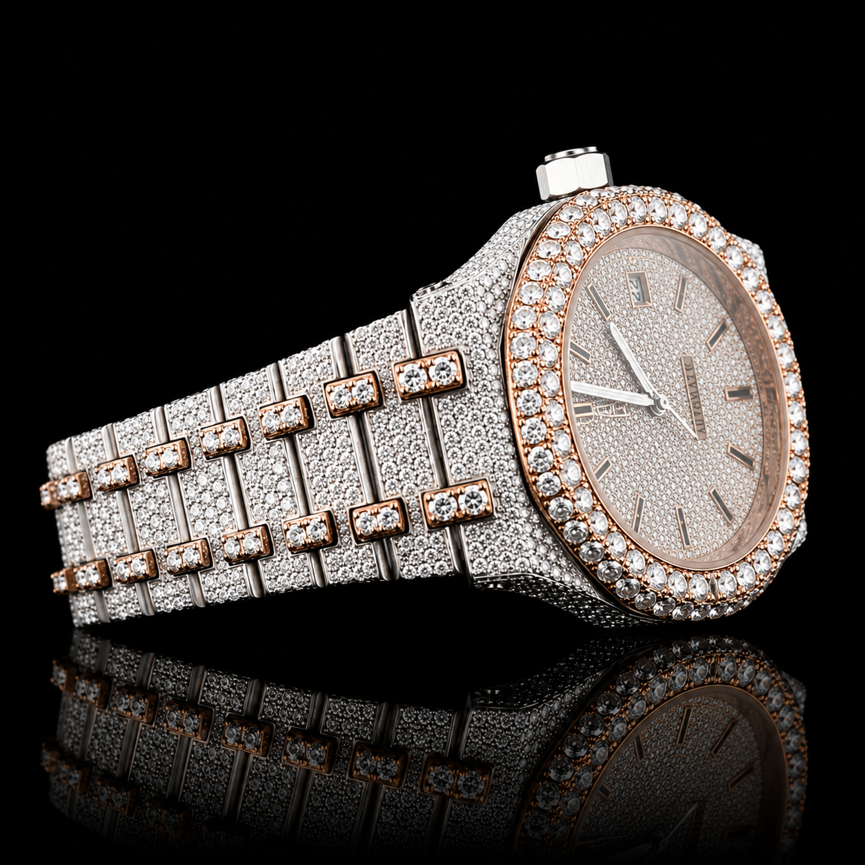 MOISSANITE AP INSPIRE ICE SUPREME WATCH