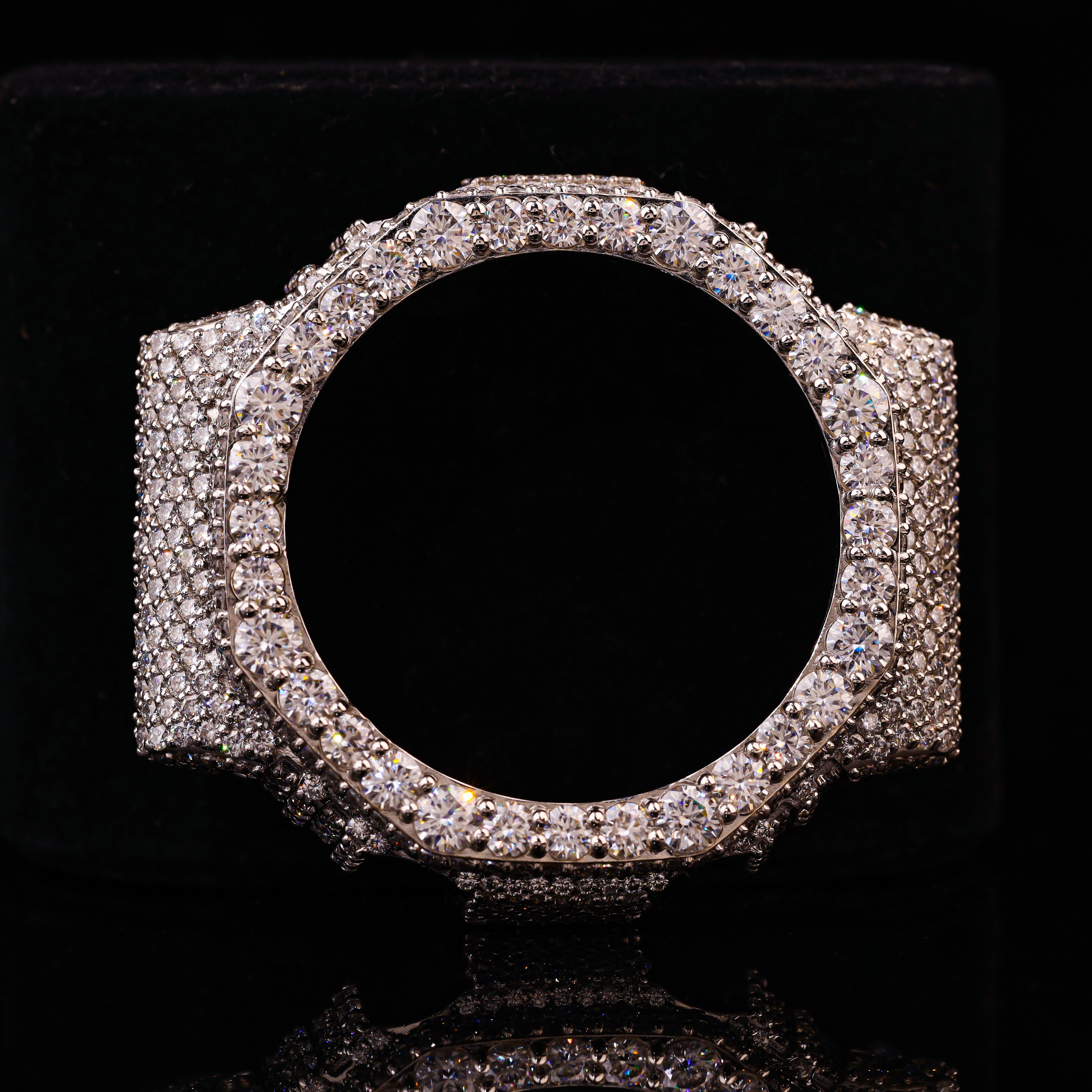 Bust Down Round Cut Diamond GA2100 Bezel