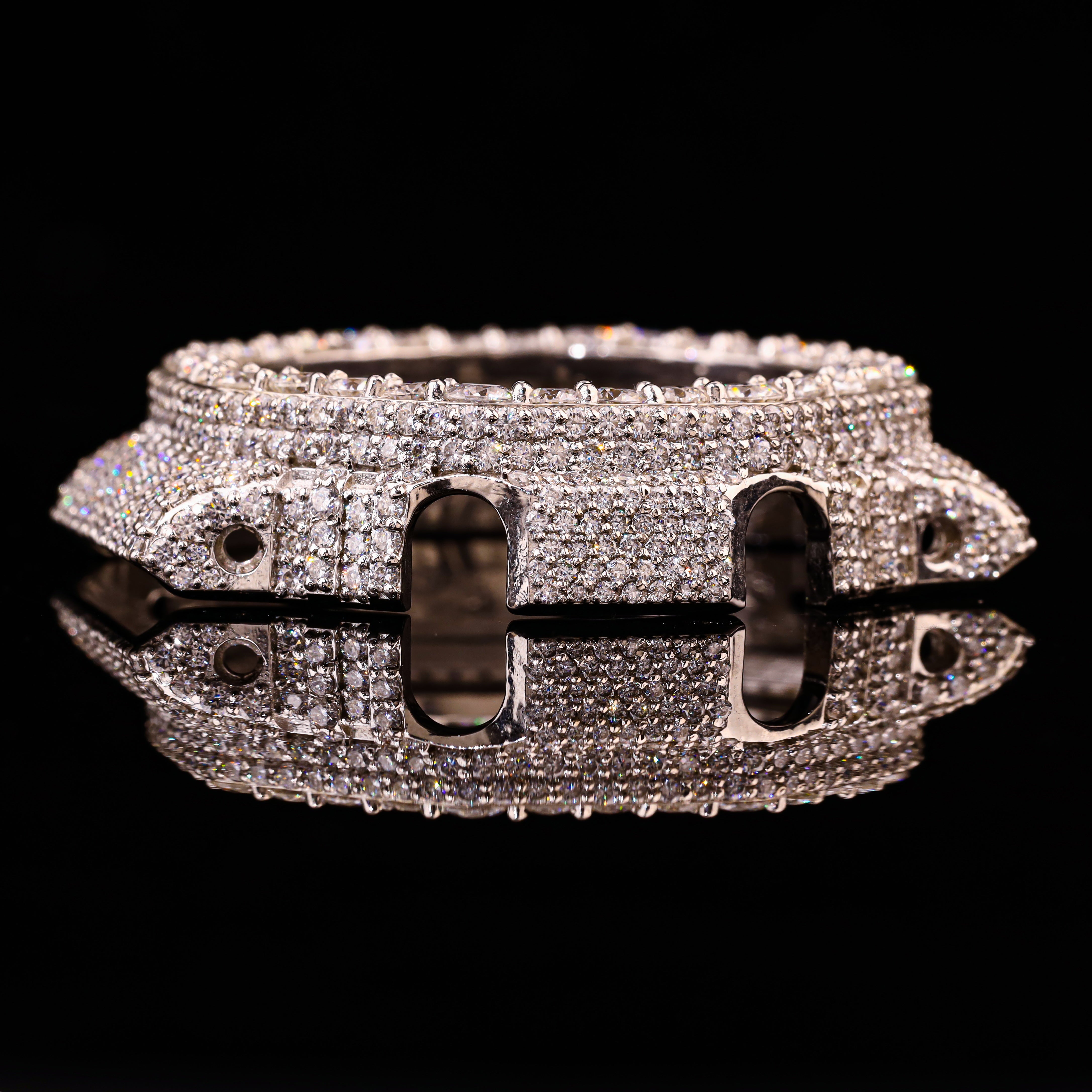 Bust Down Round Cut Diamond GA2100 Bezel