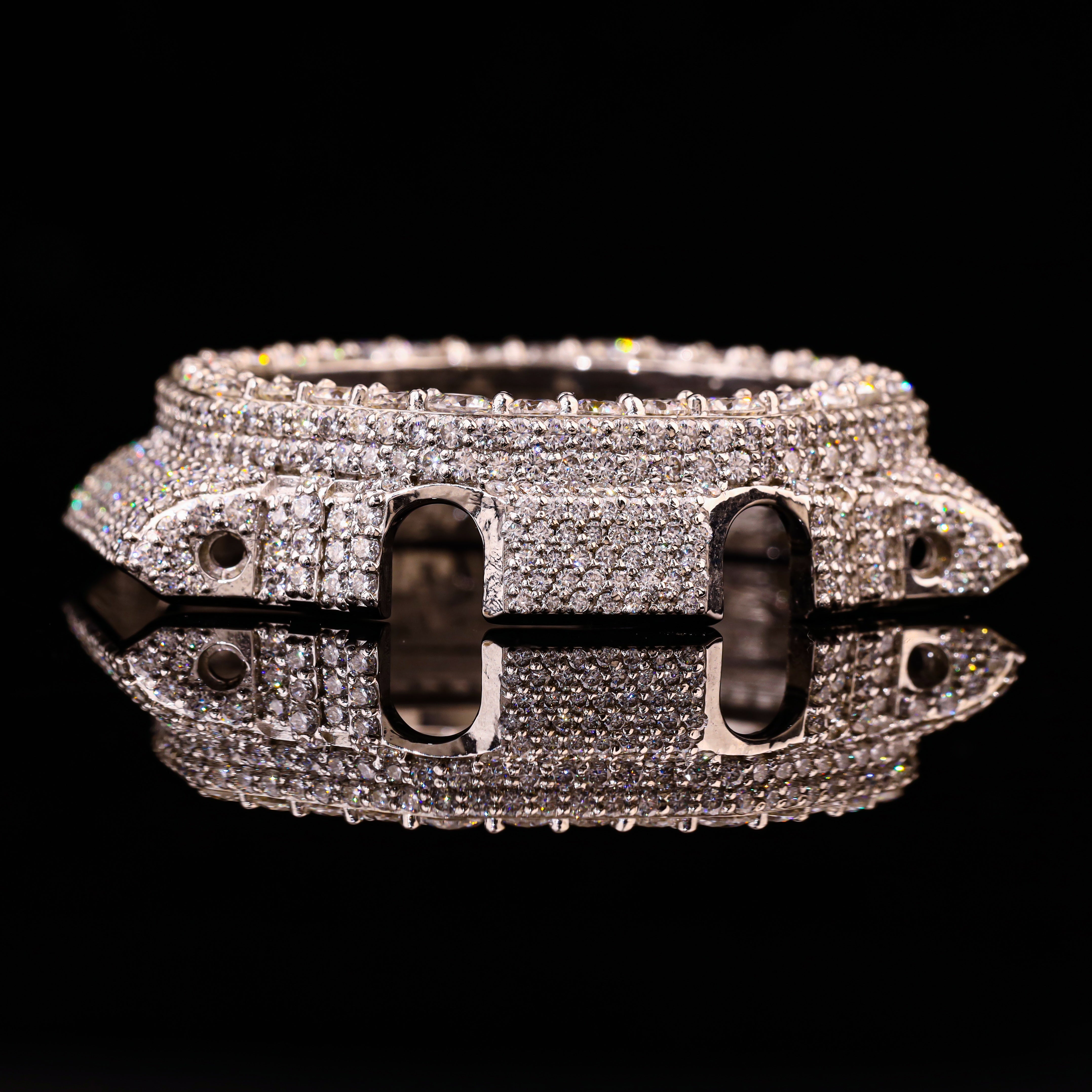 Bust Down Round Cut Diamond GA2100 Bezel