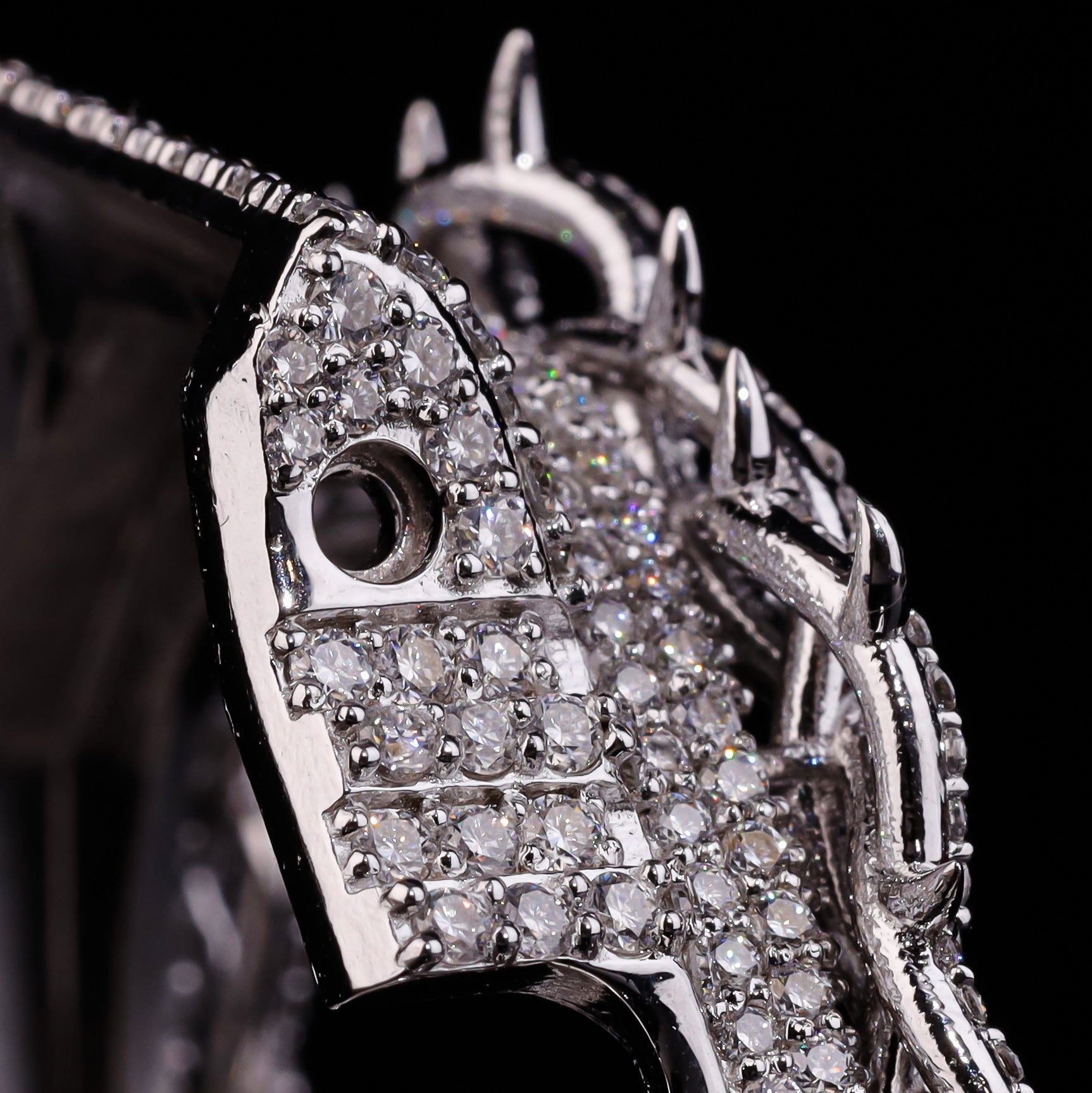 Thorn Crown Moissanite G-Shock Bezel