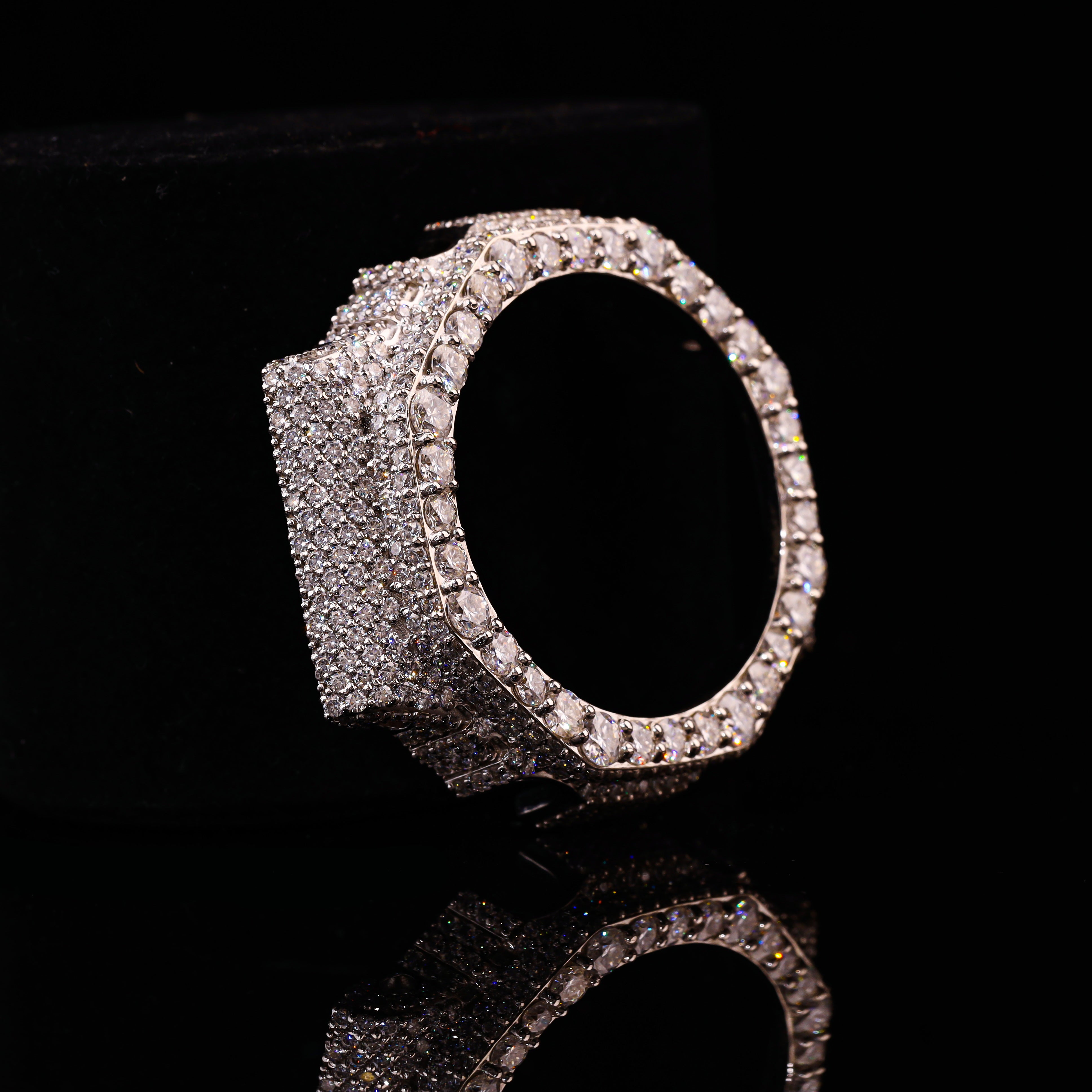 Bust Down Round Cut Diamond GA2100 Bezel